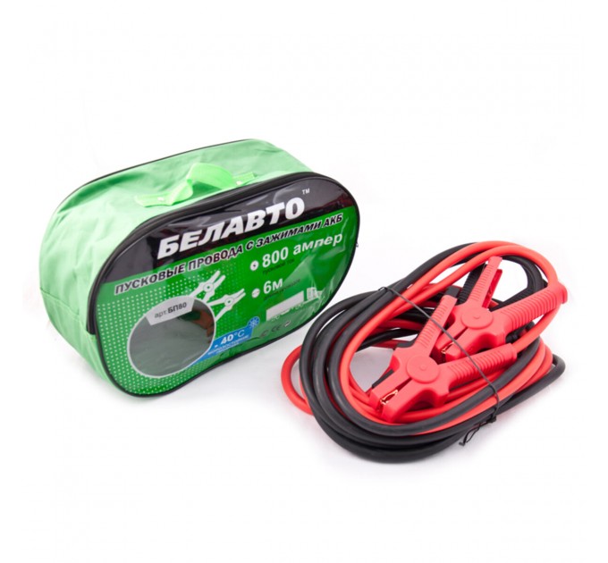 Провода-прикурювачі Белавто 800A, 6м BP80, ціна: 1 365 грн.