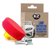 Губка для полировки фар K2 Lamp Doctor Pad 80мм