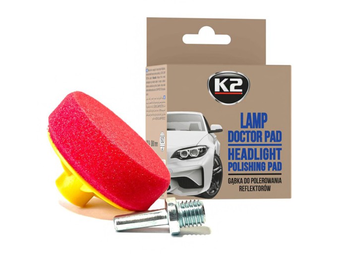 Губка для полировки фар K2 Lamp Doctor Pad 80мм, цена: 188 грн.