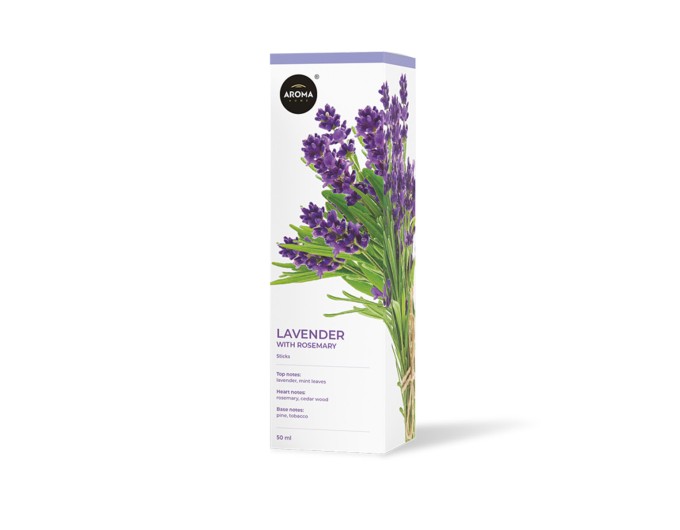 Аромадифузор с палочками Aroma Home Sticks Lavender with rosemary, цена: 229 грн.
