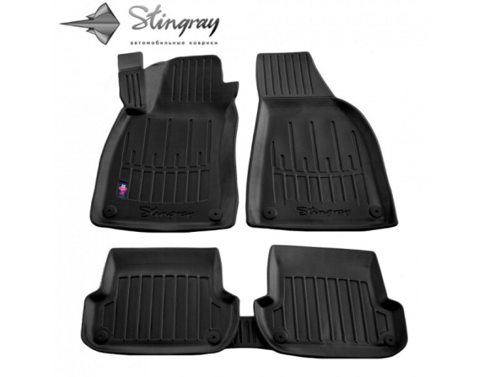 Audi A4 (B7) (2004-2008) комплект 3D ковриков с 5 штук (Stingray), цена: 1 870 грн.
