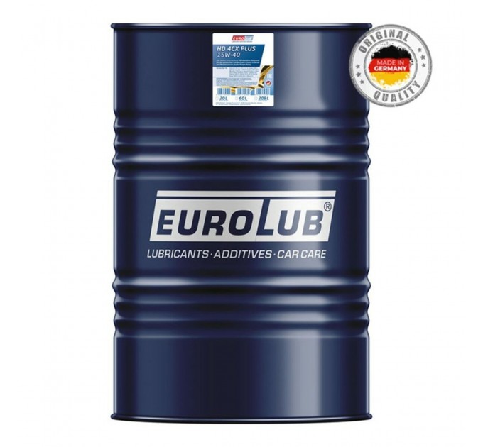 Моторное масло EuroLub HD 4CX PLUS SAE 15W-40 208л, цена: 35 563 грн.