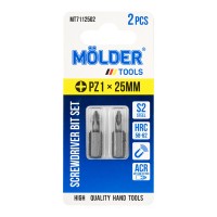 Набор бит Molder PZ1x25мм 2шт