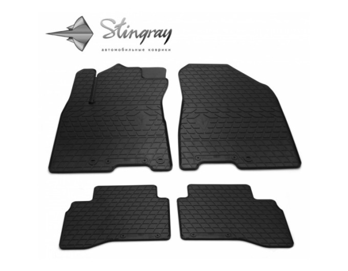 Kia Niro (2016-...) комплект ковриков с 4 штук (Stingray), цена: 1 978 грн.