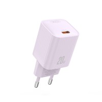 Сетевое зарядное устройство XO L146 PD20W Single USB-C Charger фиолетовый