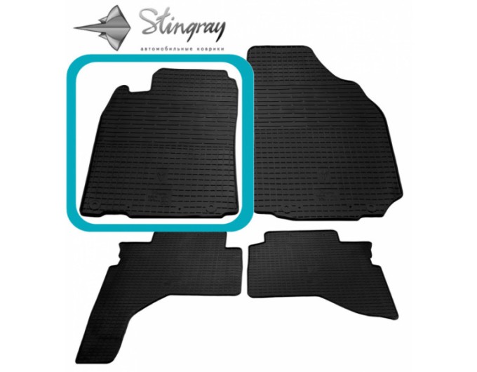Mitsubishi Pajero Sport I (1996-2008) коврик передний левый (Stingray), цена: 919 грн.