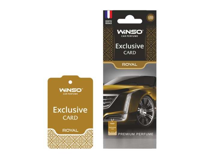 Ароматизатор Winso Card Exclusive Royal сухой, цена: 51 грн.
