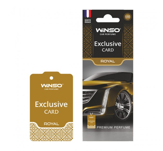 Ароматизатор Winso Card Exclusive Royal сухий, ціна: 48 грн.