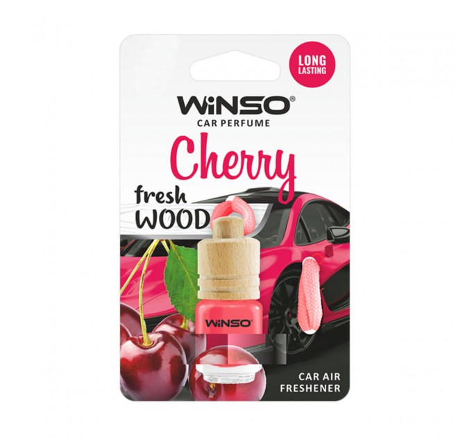Ароматизатор Winso Fresh Wood Cherry, 4мл рідкий, ціна: 68 грн.