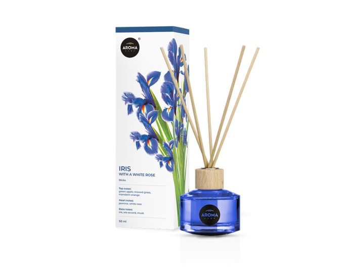 Аромадифузор с палочками Aroma Home Sticks Iris with white rose, цена: 229 грн.