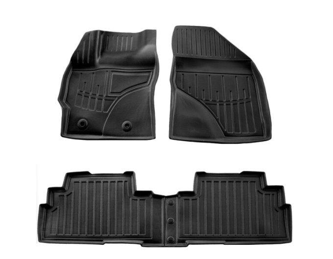 Toyota Verso (R20) (2009-2018) комплект 3D ковриков с 4 штук (Stingray), цена: 1 870 грн.