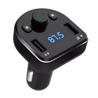 FM-трансмітер XO BCC01 Bluetooth+FM+MP3 чорний