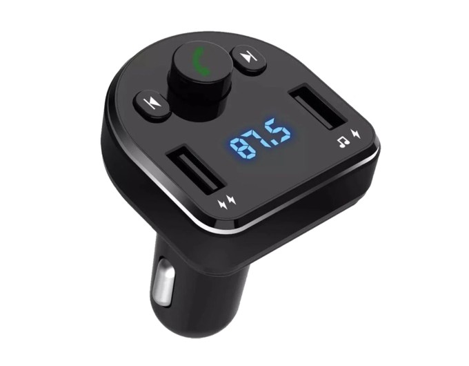 FM-трансмиттер XO BCC01 Bluetooth+FM+MP3 черный, цена: 399 грн.