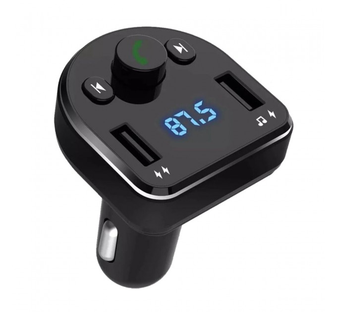 FM-трансмітер XO BCC01 Bluetooth+FM+MP3 чорний, ціна: 369 грн.