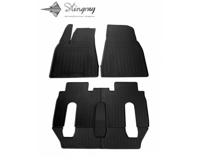 Tesla Model X (6 seats) (2015-...) комплект ковриков с 7 штук (Stingray), цена: 6 026 грн.