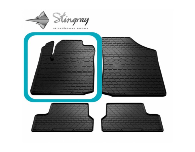 Citroen C3 I (2002-2009) коврик передний левый (Stingray), цена: 1 047 грн.