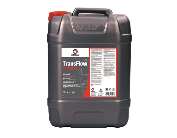 Моторное масло Comma Transflow SD 15W-40 20л, цена: 5 806 грн.