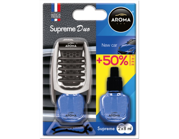 Ароматизатор Aroma Car Supreme Duo Slim New Car жидкий7мл, цена: 222 грн.