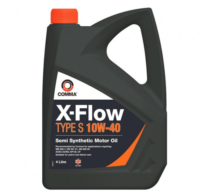 Моторное масло Comma X-Flow Type S 10W-40 4л, цена: 1 328 грн.
