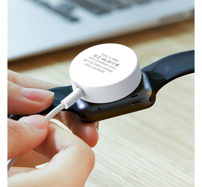 Беспроводное зарядное устройство для XO CX012 Watch Wireless Charger USB-A белый, цена: 219 грн.