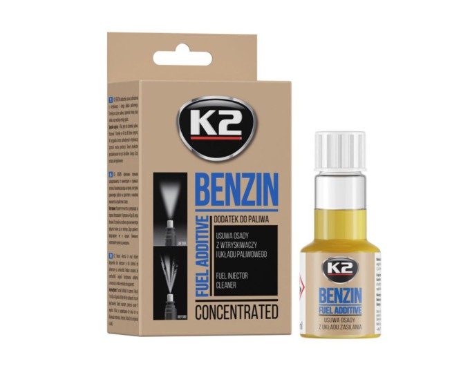 Очисник інжекторів для бензинових двигунів K2 Turbo Benzin 50мл, ціна: 95 грн.