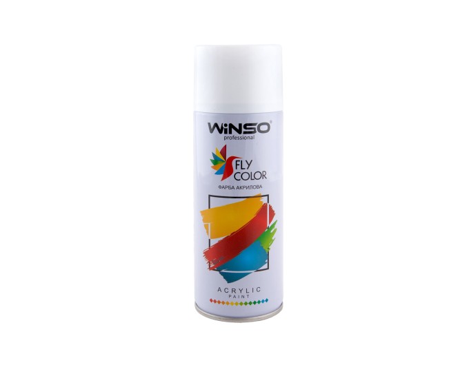 Краска акриловая Winso Spray Белый глянцевый 450мл, цена: 109 грн.