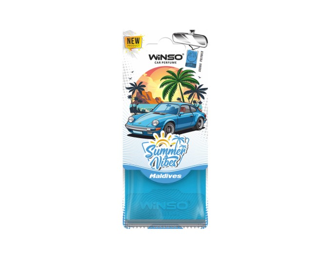Ароматизатор полимерный Winso Summer Vibes - Maldives, цена: 91 грн.