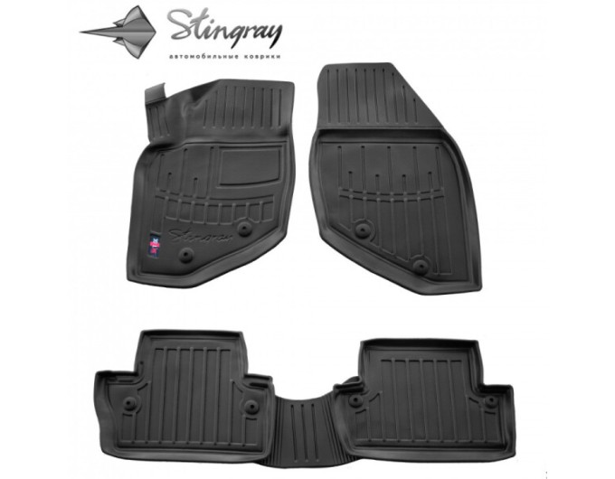 Volvo S60 I (2001-2009) комплект 3D килимків з 5 штук (Stingray), ціна: 1 870 грн.
