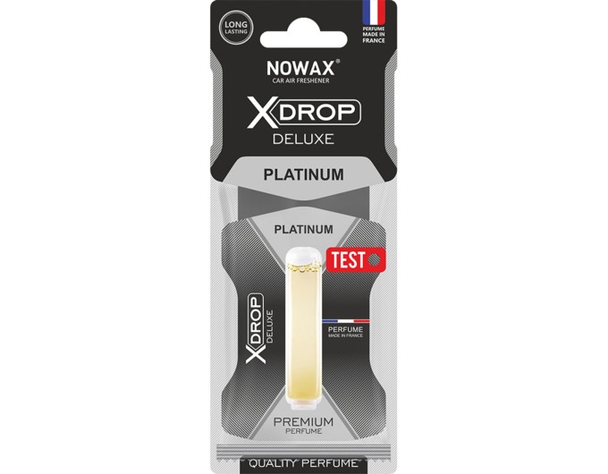 Ароматизатор целюлозний з капсулою Nowax серія X Drop Deluxe - Platinum, ціна: 80 грн.