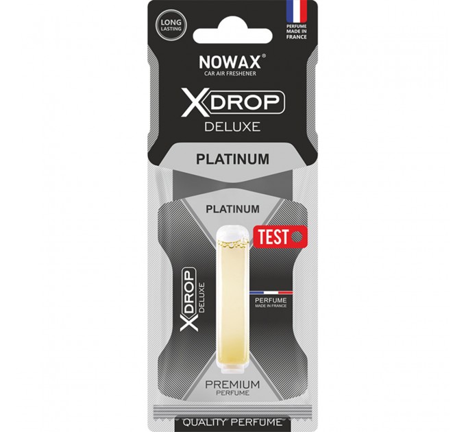 Ароматизатор целлюлозный с капсулой Nowax серия X Drop Deluxe - Platinum, цена: 76 грн.