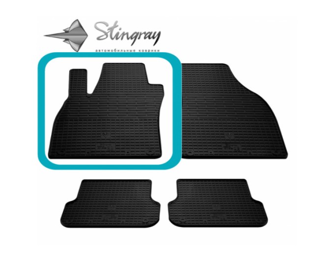 Audi A4 (B7) (2004-2008) коврик передний левый (Stingray), цена: 1 107 грн.