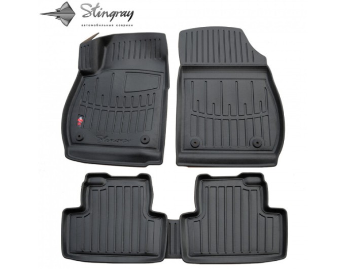 Opel Zafira Tourer С (2011-2019) комплект 3D ковриков с 5 штук (Stingray), цена: 1 870 грн.