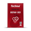 Трансмиссионное масло Technol Gear Oil 80W-90 GL5 4л, цена: 863 грн.