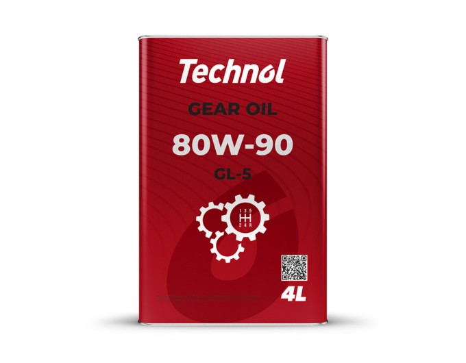 Трансмиссионное масло Technol Gear Oil 80W-90 GL5 4л, цена: 863 грн.