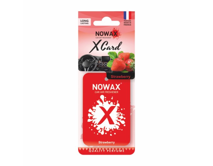 Ароматизатор Nowax X Card Strawbarry сухий, ціна: 32 грн.