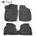 Volkswagen Polo Sedan (2010-2020) комплект 3D килимків з 5 штук (Stingray), ціна: 1 870 грн.