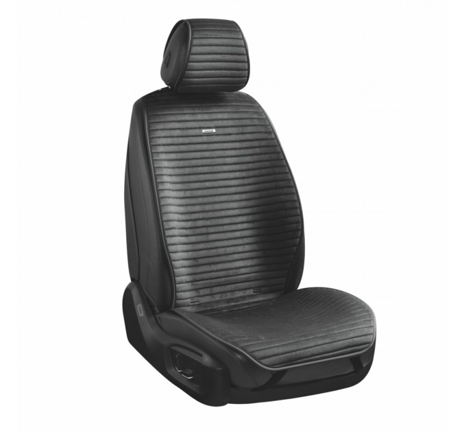 Комплект преміум накидок для сидінь CarLife Sport, black, ціна: 4 561 грн.