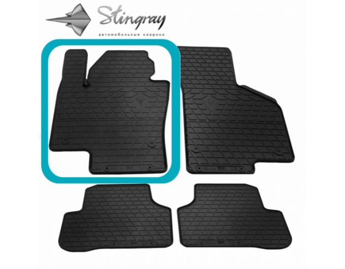 Volkswagen Passat B7 (2010-2014) килимок передній лівий (Stingray), ціна: 1 119 грн.