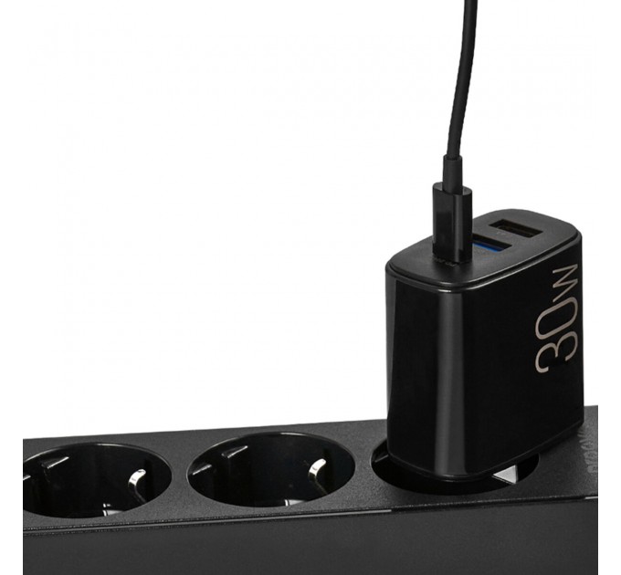 Сетевое зарядное устройство Brevia ePower PD20W+QC18W+12W черный, цена: 644 грн.