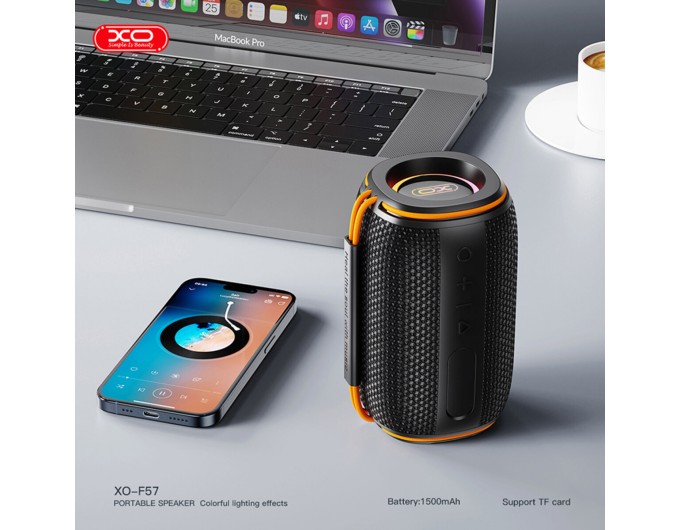Портативная Акустика XO F57 Bamboo 10W черная, цена: 799 грн.