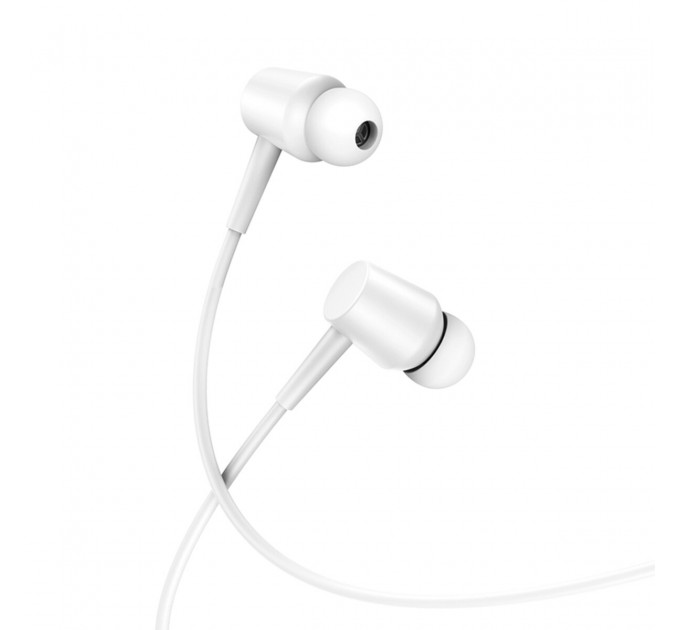 Наушники проволоки XO EP57 Crown In-Ear белые, цена: 45 грн.