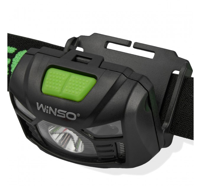 Фонарь налобный Winso 150Lm, 3W LED, 1200mAh с сенсором белый/красный, цена: 492 грн.