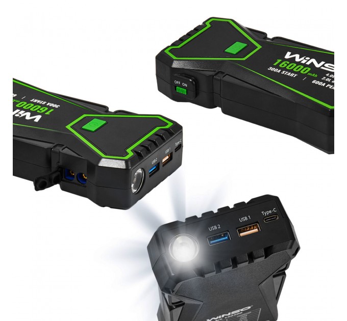 Пусковое устройство Winso Jump Starter 300/600A 16000mAh, цена: 2 538 грн.