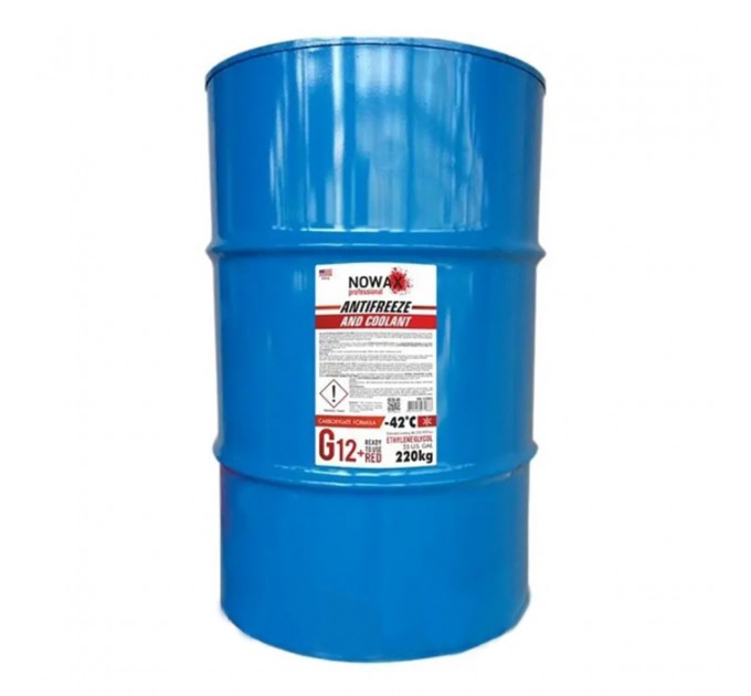Антифриз Nowax Концентрат G12+ красный концентрат 220кг, цена: 28 854 грн.