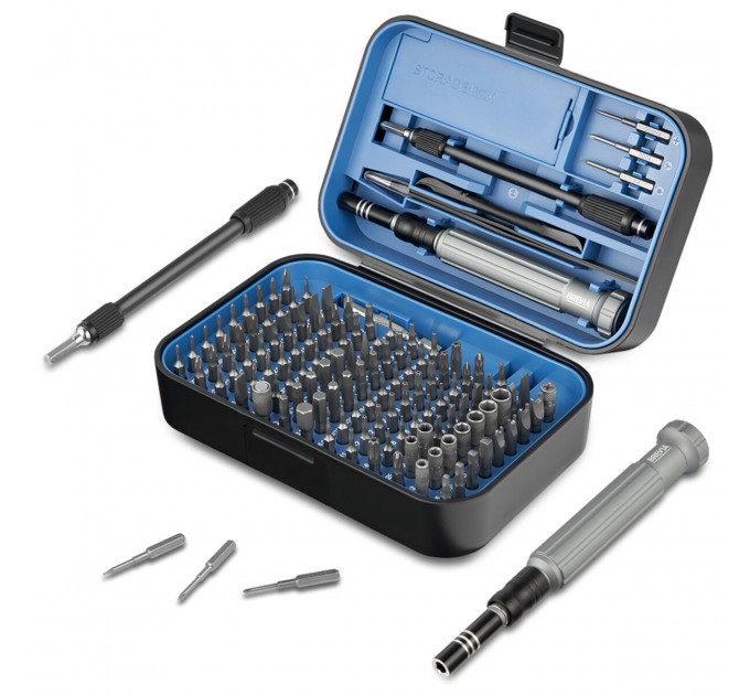 Викрутка Brevia з комплектом насадок для точних робіт 150в1, ціна: 854 грн.