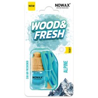 Ароматизатор воздуха в блистере Nowax Wood&Fresh - Alpine