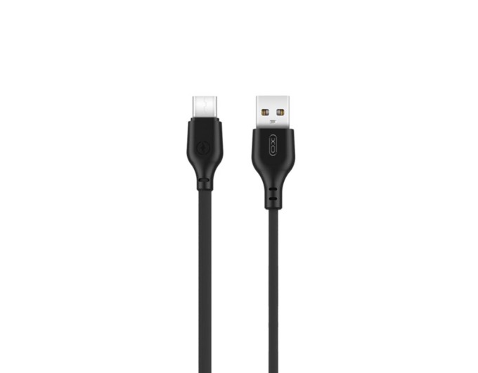 Кабель XO USB to Type-C 2,1А 1м чорний, ціна: 79 грн.
