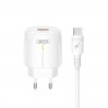 Сетевое зарядное устройство XO L112 QC18W + Type-c кабель белый, цена: 159 грн.
