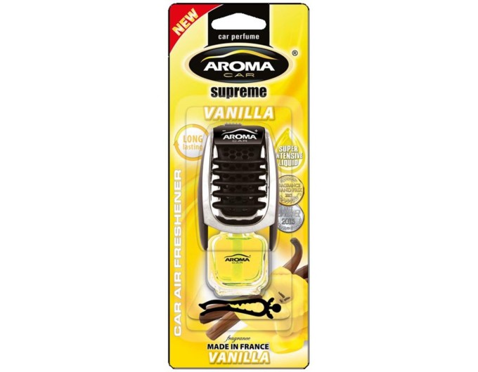 Ароматизатор Aroma Car Supreme Slim Vanilla жидкий 7мл, цена: 163 грн.