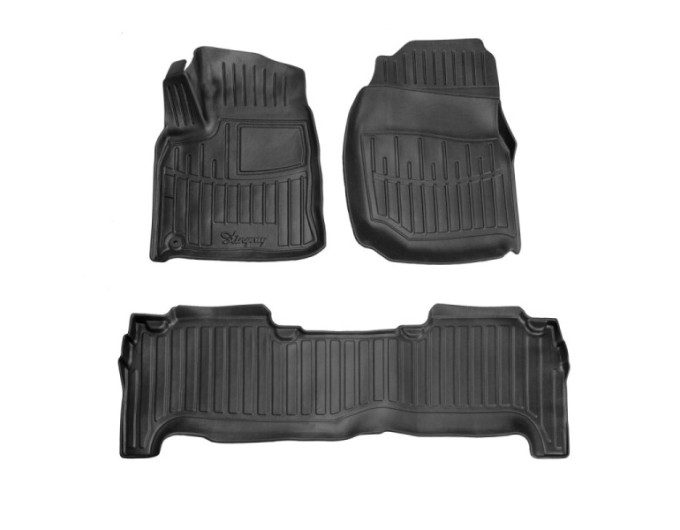 Lexus LX (UZJ100) (1998-2007) комплект 3D ковриков с 3 штук (Stingray), цена: 1 870 грн.